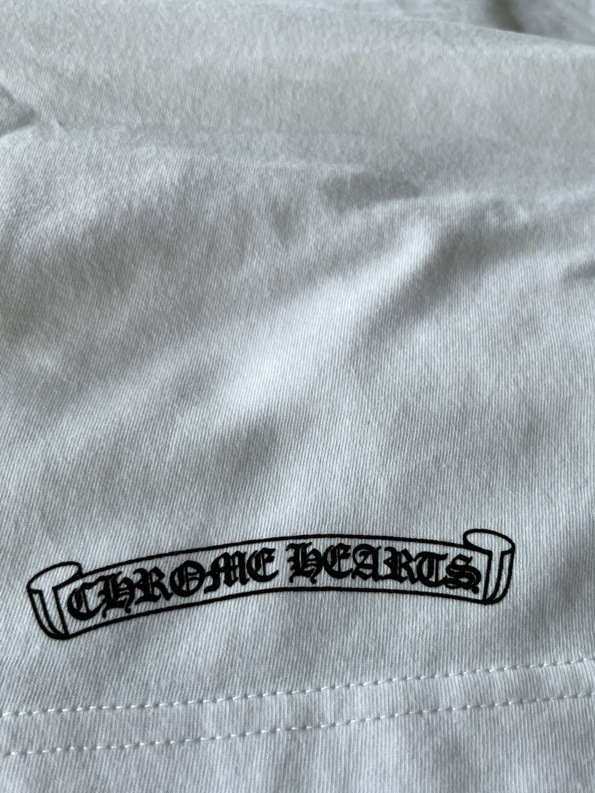 Chrome Hearts Brand New Chrome Hearts Logo Classic Tee Size US L / EU 52-54 / 3 - 15 Thumbnail