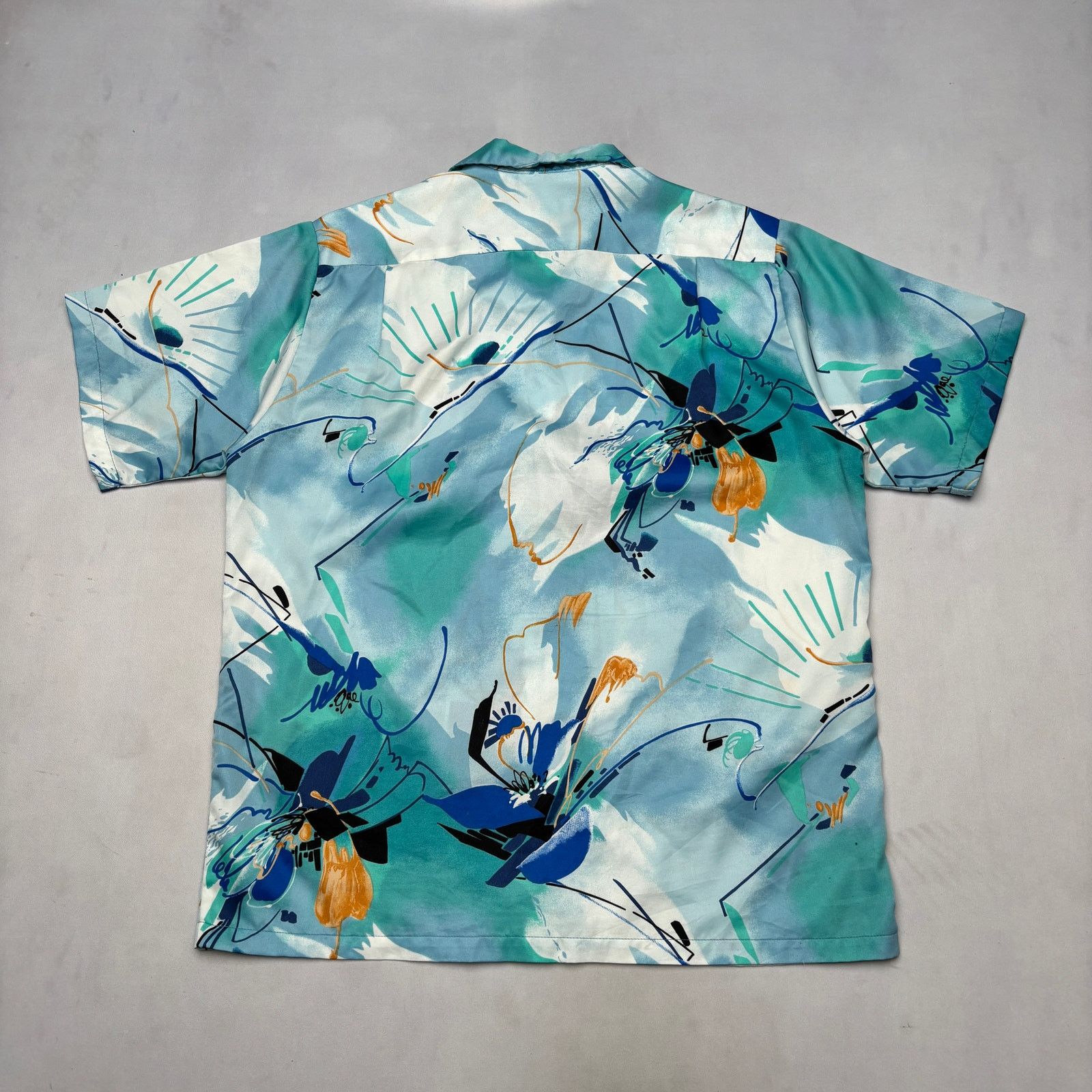 Vintage VTG 60s 70s Holiday Sportswear Waikikian Aloha Shirt Large Size US L / EU 52-54 / 3 - 4 Thumbnail