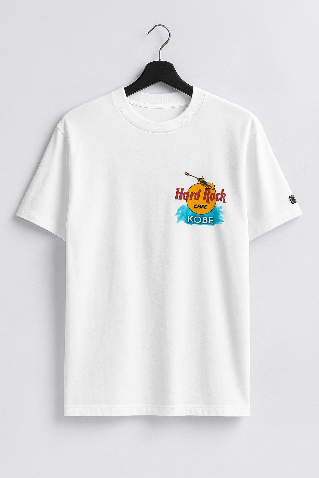 Hard Rock Cafe Vintage 90s Hard Rock Cafe Kobe Japan White Graphic Size US M / EU 48-50 / 2 - 2 Thumbnail