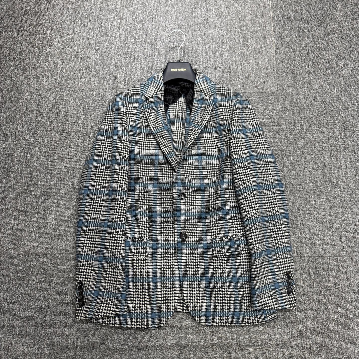 Gucci Gucci Check Wool Blazer 44 Size 40R - 1 Thumbnail