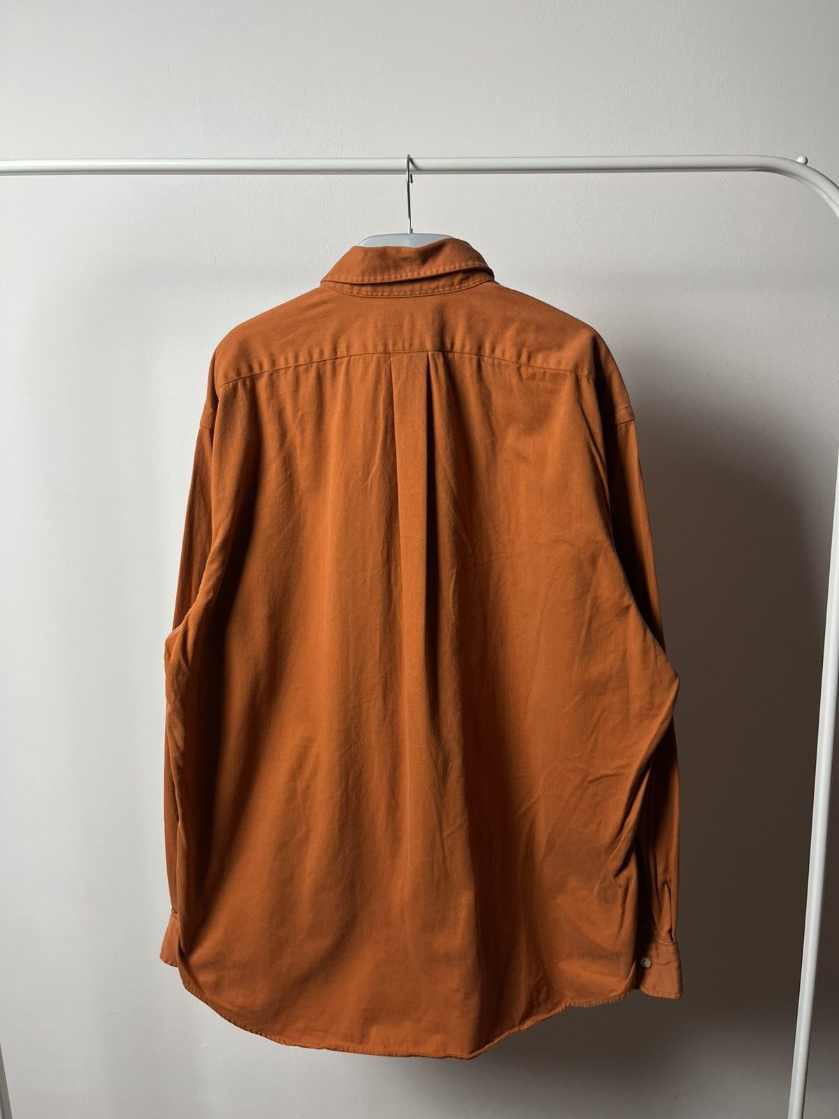 Polo Ralph Lauren × Vintage Ralph Lauren Blake Button Down Shirt Orange Cotton Size L Size US L / EU 52-54 / 3 - 8 Thumbnail