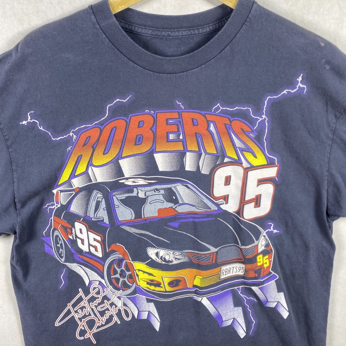 Vintage XL 90’s Tristan Roberts 95 Nascar Racing Baggy Oversized Size US XL / EU 56 / 4 - 5 Thumbnail