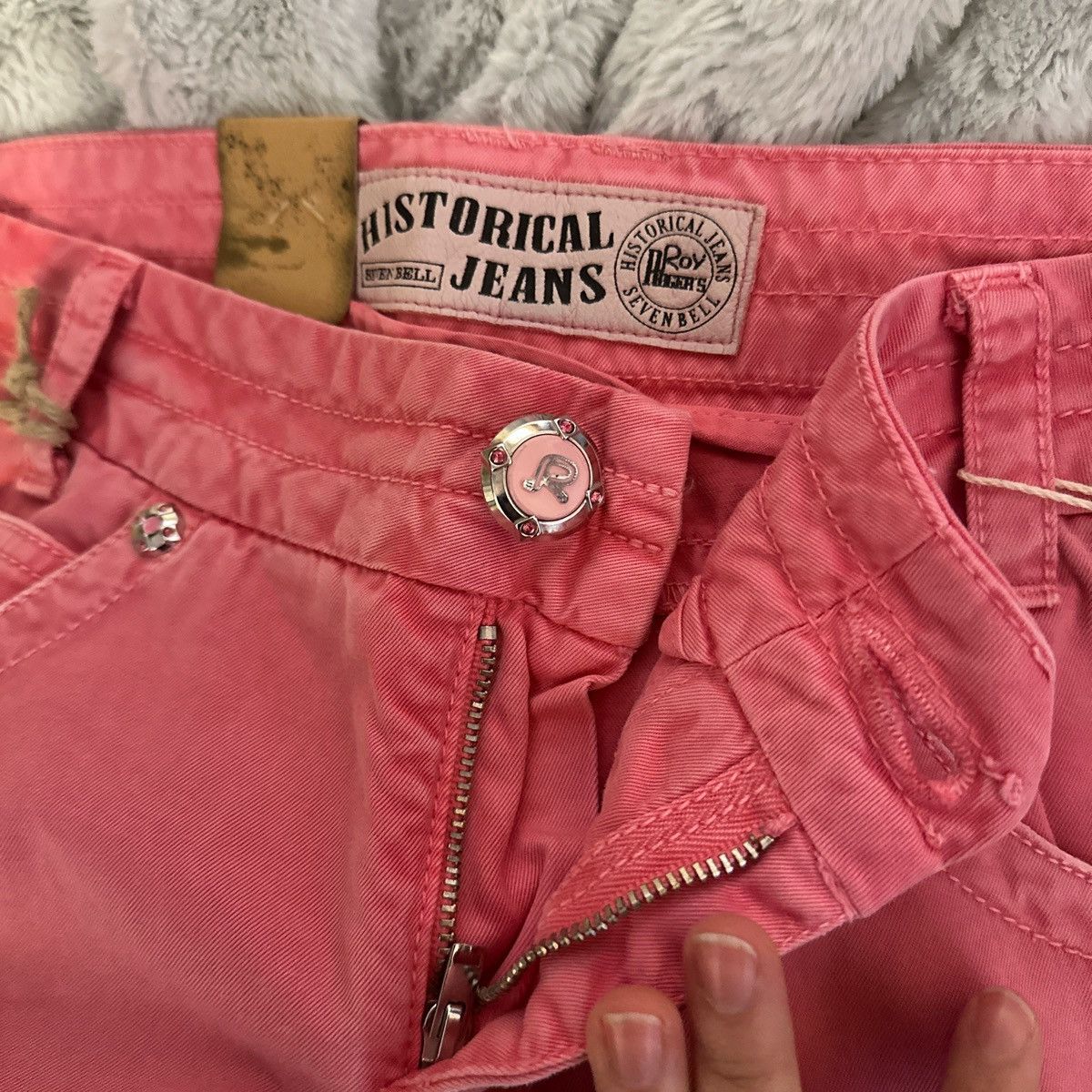 Other Pink bling skinny jeans Size 26" / US 2 / IT 38 - 3 Thumbnail