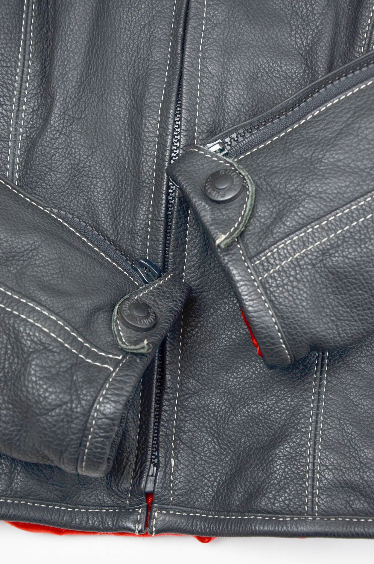 Other Suomy Black Leather Moto Racing Jacket Size XL Size XL / US 12-14 / IT 48-50 - 3 Thumbnail