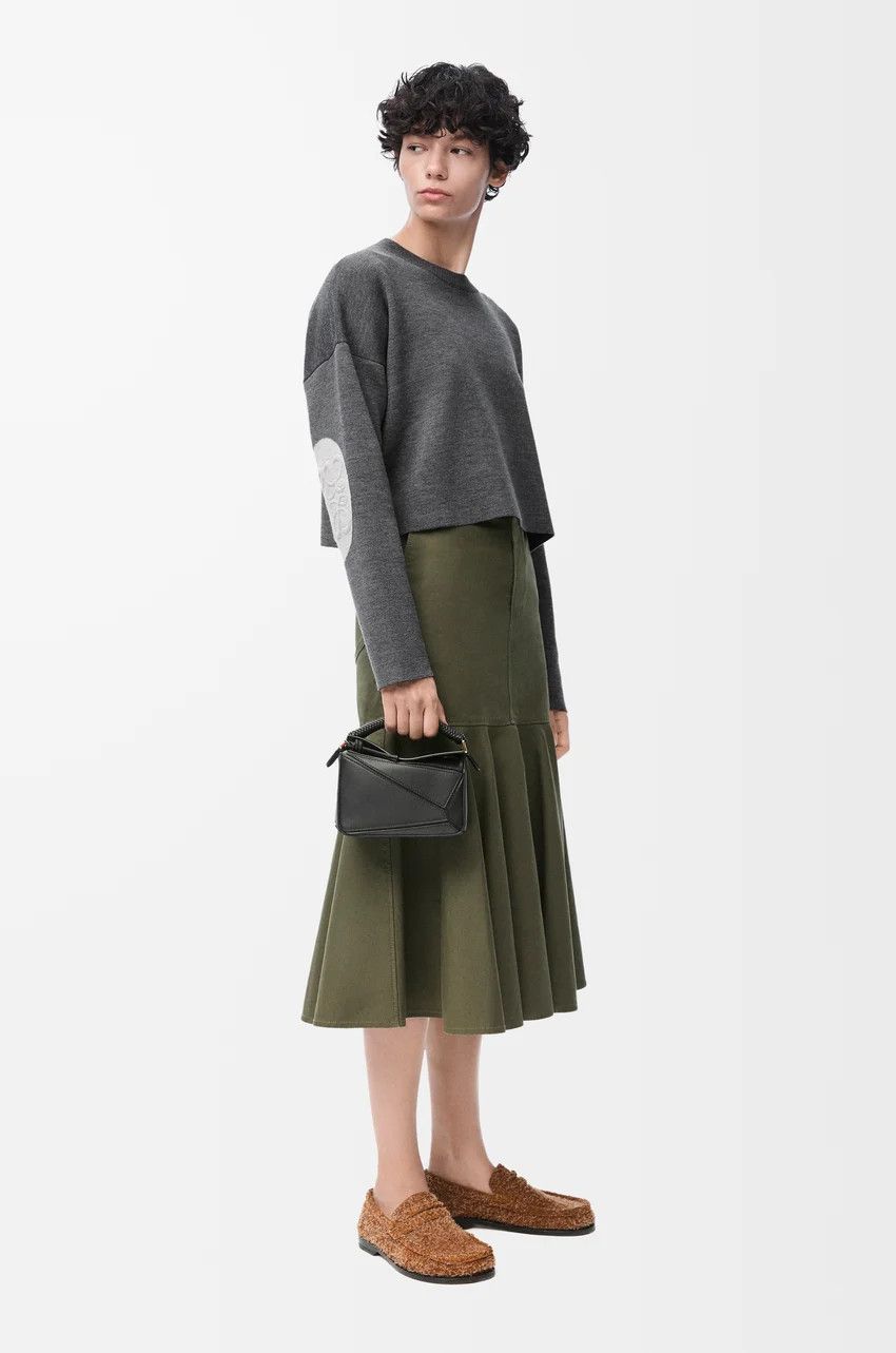 Loewe o1loc1c0525 Sweater in Dark Grey Size XL / US 12-14 / IT 48-50 - 2 Thumbnail