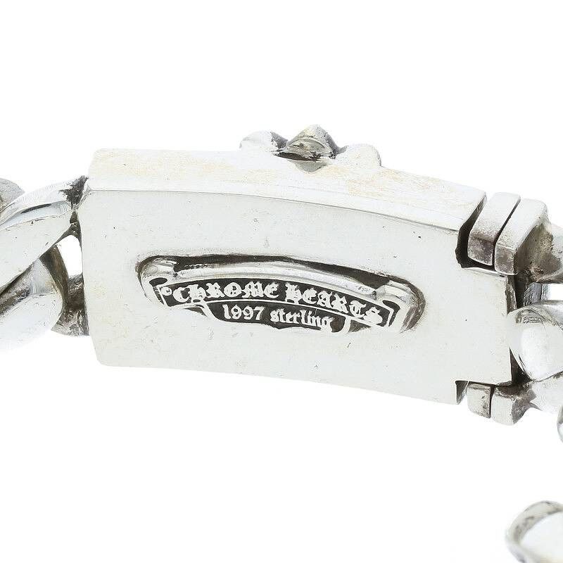 Chrome Hearts Chrome Hearts Keeper ID Cuban Link Bracelet Size ONE SIZE - 4 Thumbnail