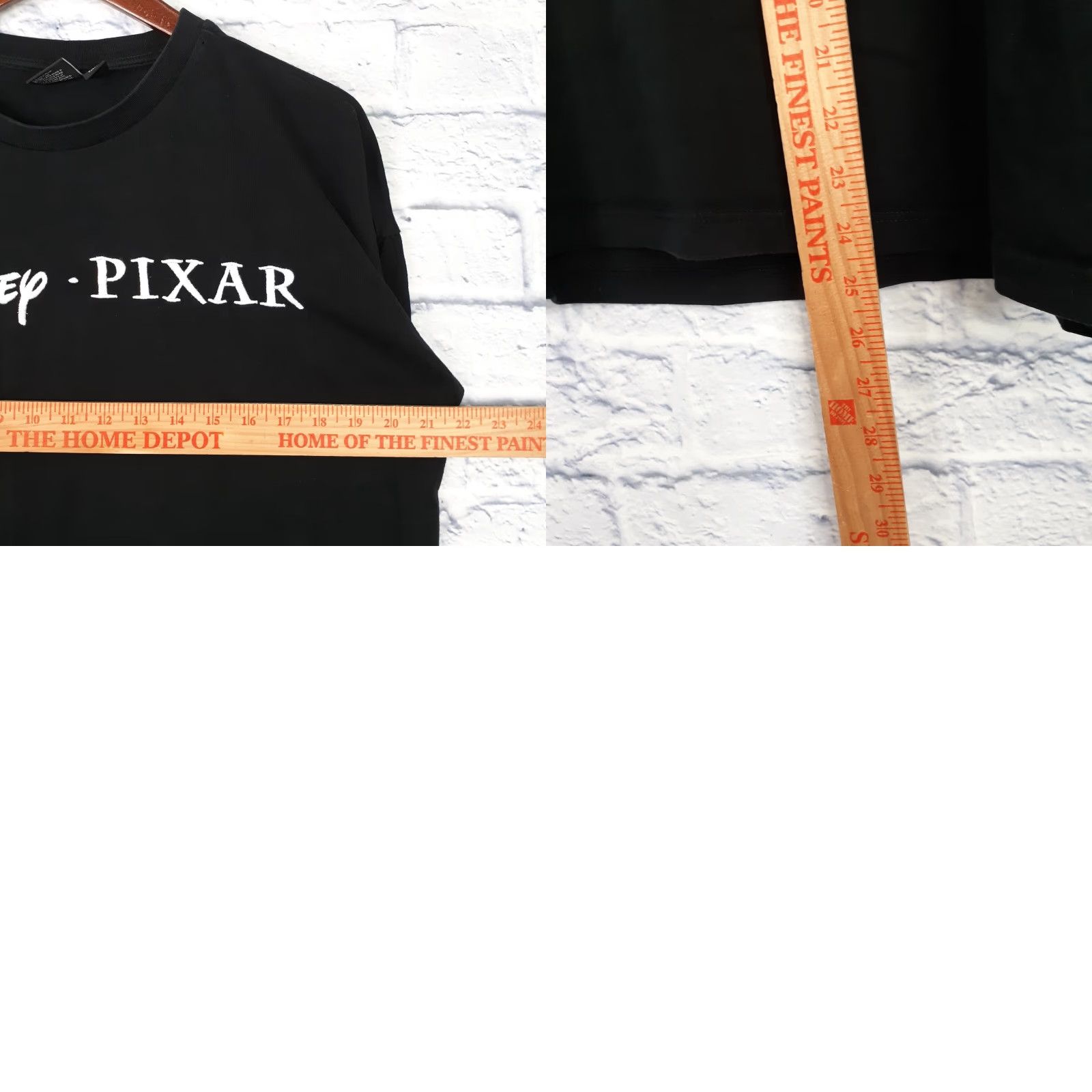 Primark Disney Pixar Primark Embroidered Graphic Short Sleeve T Shirt Small 6/8 Black Women S XS? Size S / US 4 / IT 40 - 9 Thumbnail