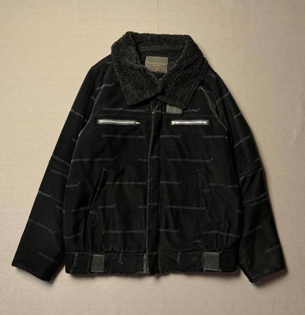 Jun Takahashi × Undercover Undercover AW02 Velour Coat Size US L / EU 52-54 / 3 - 2 Thumbnail