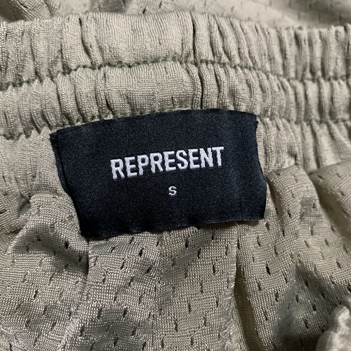 Represent Clo. Represent Small Shorts Owners Club Mesh Khaki Green Bottoms Size US 30 / EU 46 - 5 Thumbnail