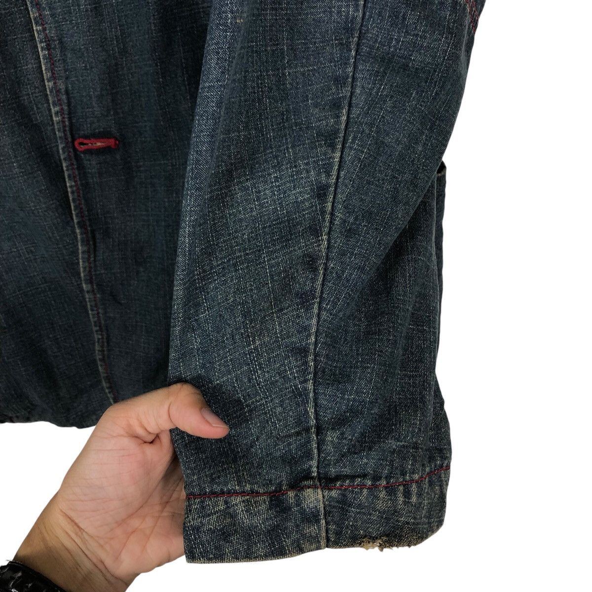 Japanese Brand 📌Vintage Chore Denim Jacket Smith's American Size US L / EU 52-54 / 3 - 16 Thumbnail