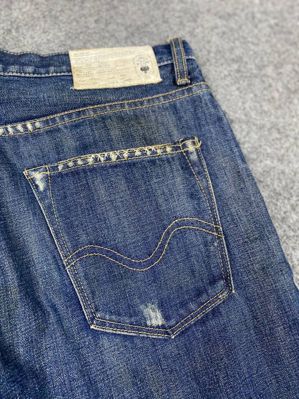 Wtaps wtaps selvedge distressed denim nice design Size US 34 / EU 50 - 5 Thumbnail