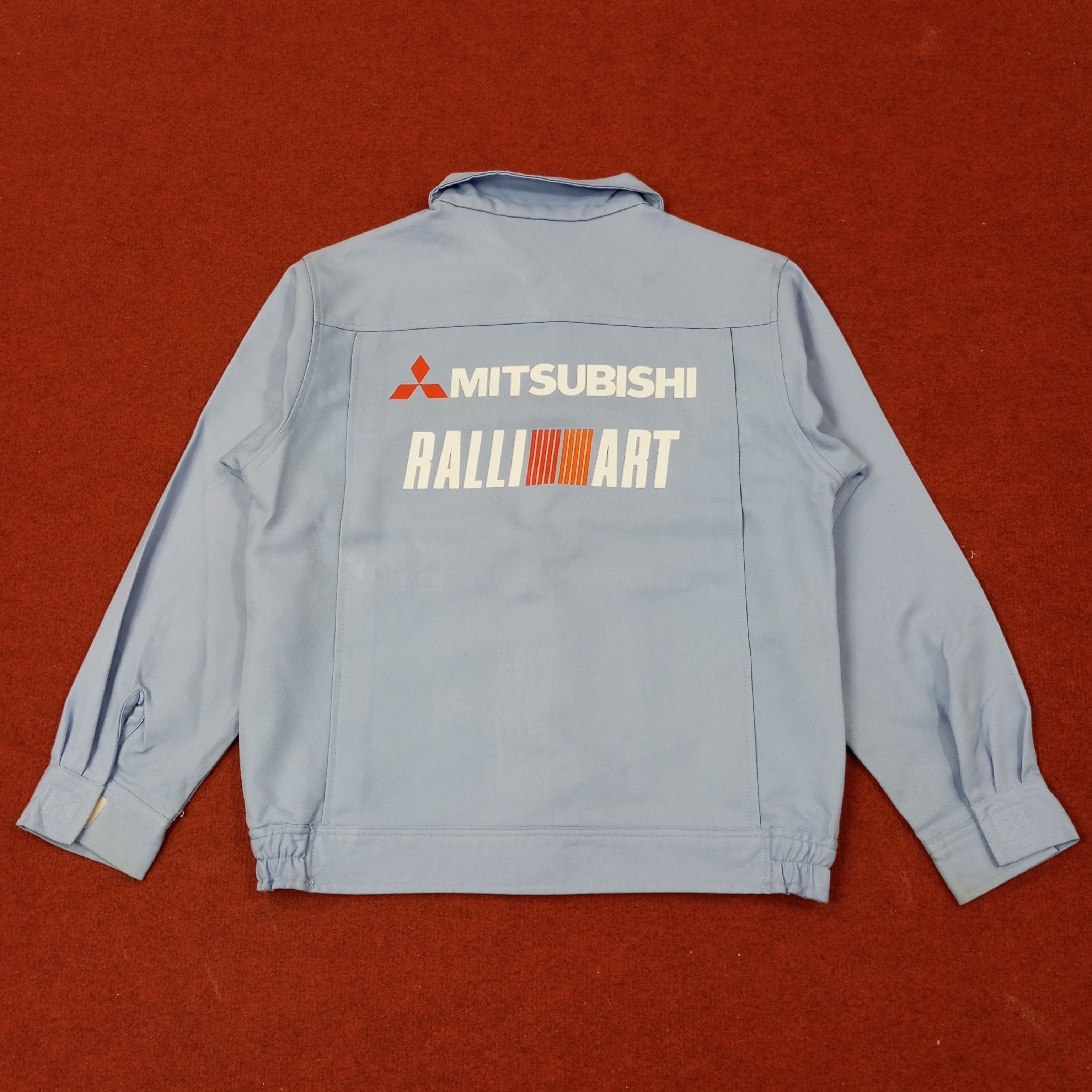 Vintage Mitsubishi Ralli Art Motorsports Custom Jacket c247n17 Size US S / EU 44-46 / 1 - 1 Thumbnail