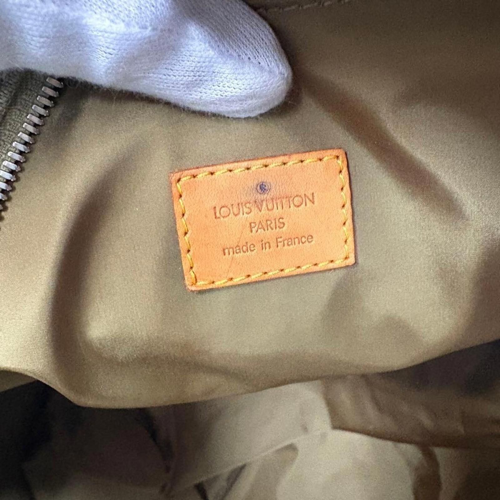 Louis Vuitton Louis Vuitton - Beige Canvas Tote Bag with Leather Trim Size ONE SIZE - 8 Thumbnail