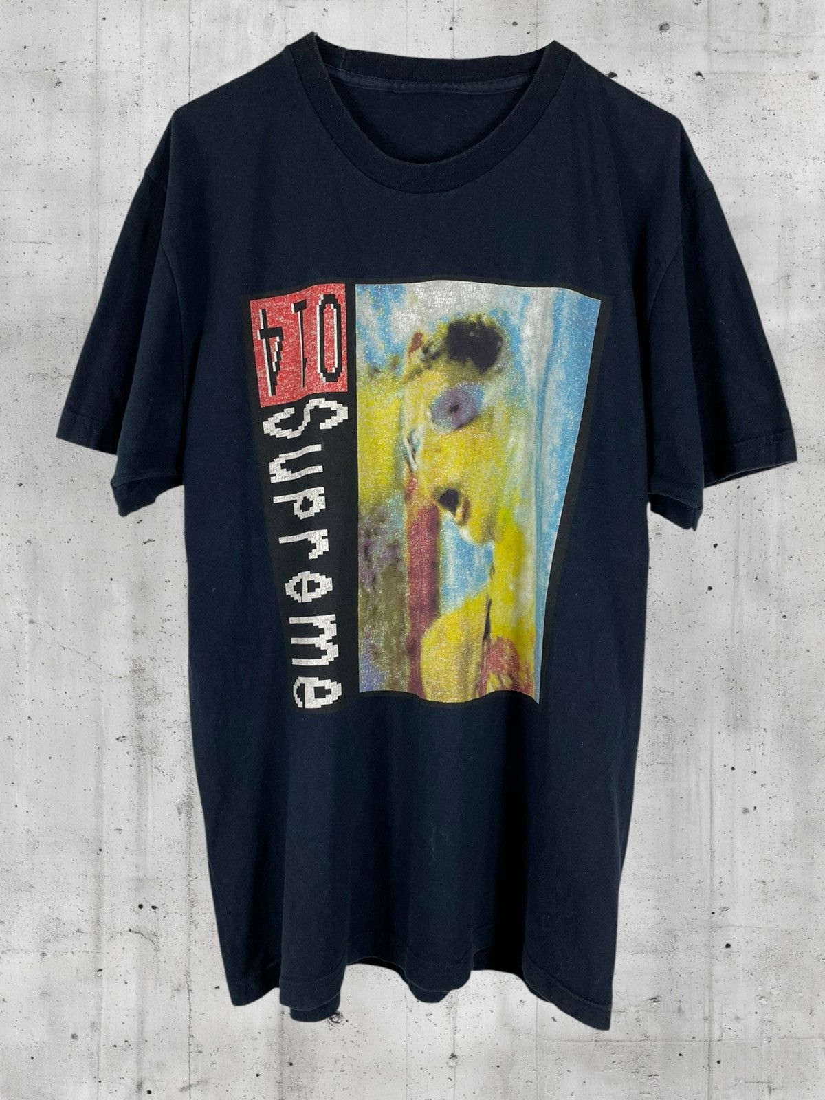 Supreme Supreme Industrial Tee Swimmer Logo Navy 2014 Size US M / EU 48-50 / 2 - 1 Thumbnail