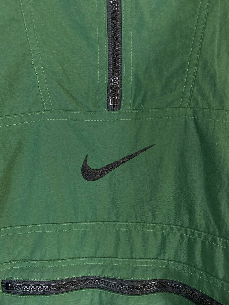 Nike RARE!!!! vintage nike centre swoosh half zip jacket Size US M / EU 48-50 / 2 - 2 Thumbnail