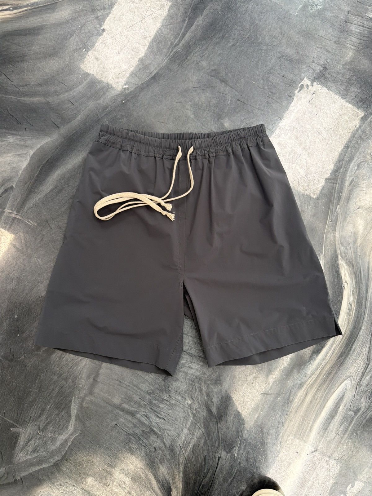 Rick Owens Rick Owens Babel Nylon Long Boxer Shorts Blujay Size US 32 / EU 48 - 1 Thumbnail