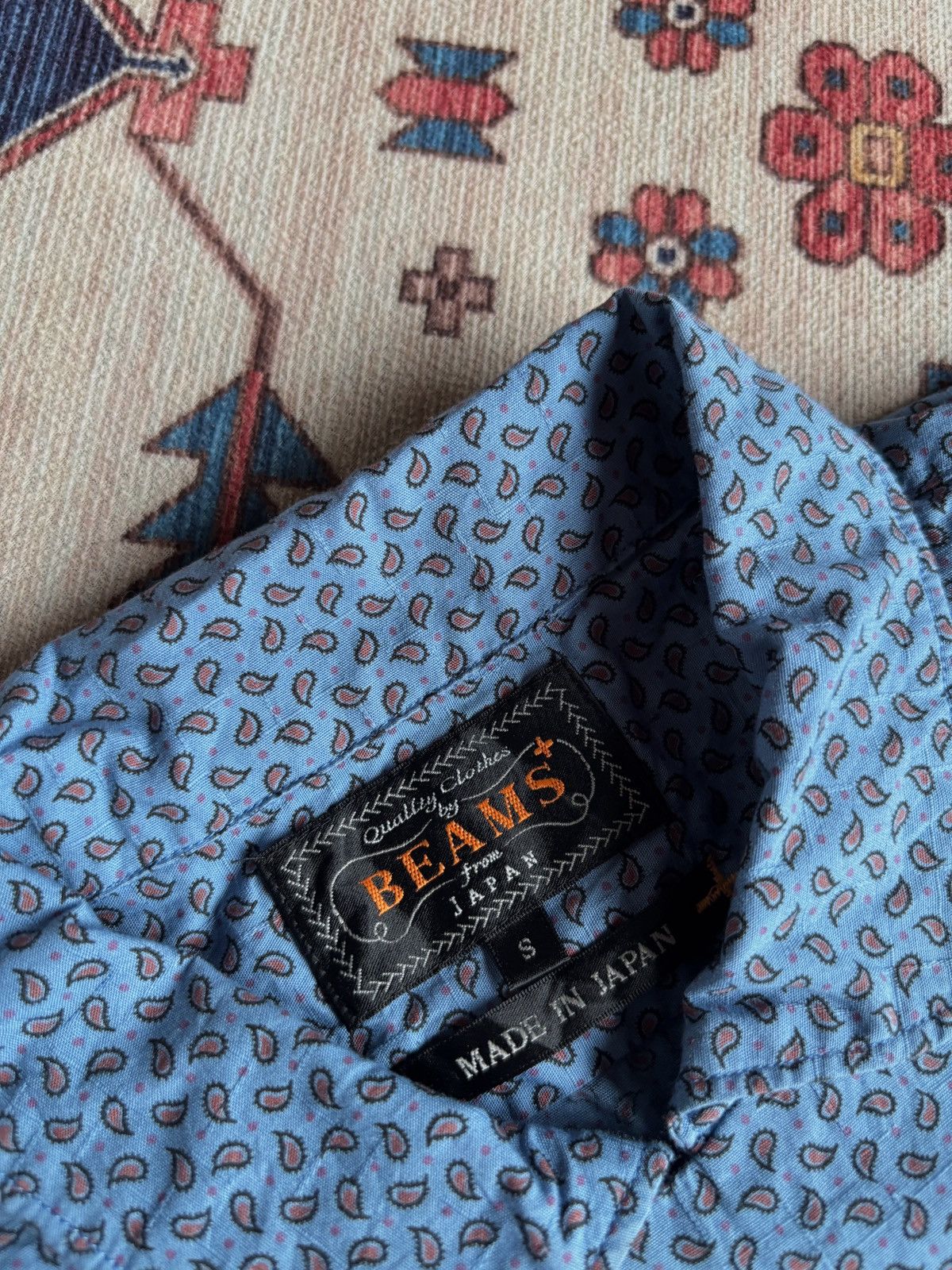 Beams Plus BEAMS PLUS PAISLAY BUTTON UP SHIRT Size US M / EU 48-50 / 2 - 12 Thumbnail