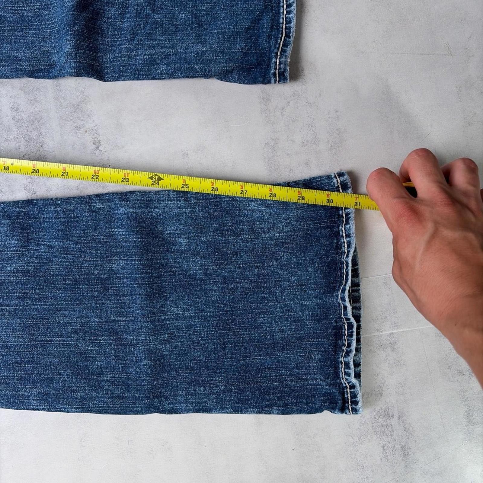 Silver Jeans Co. Y2K Blue Silver Jeans Grunge Suki Bootcut Denim Jeans Size 30" / US 8 / IT 44 - 7 Thumbnail