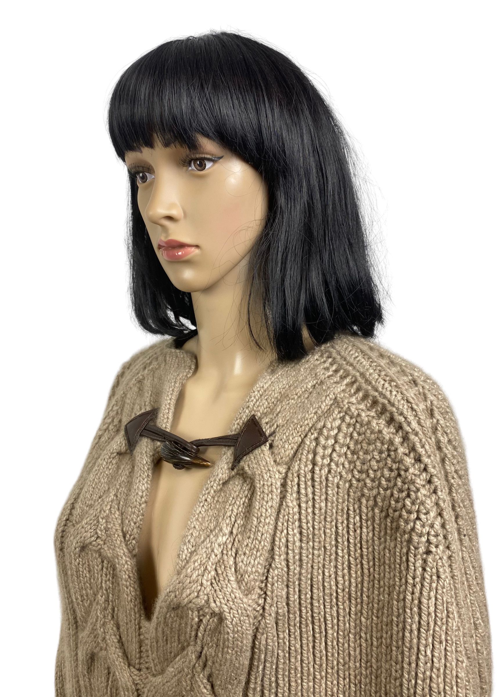 Designer fogal poncho jacket 100% cashmere size M Size M / US 6-8 / IT 42-44 - 9 Thumbnail