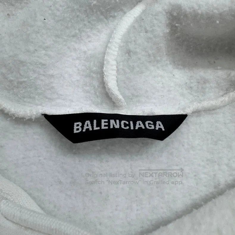 Balenciaga Balenciaga Seven-Language Print Hoodie. Size US S / EU 44-46 / 1 - 3 Thumbnail