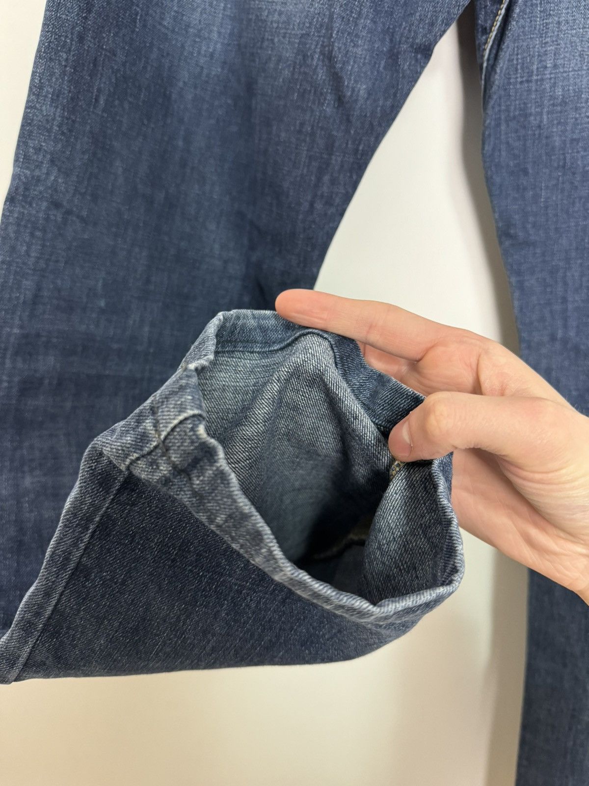 Carhartt Carhartt denim jeans selvedge davies pants streetwear work Size US 31 - 6 Thumbnail