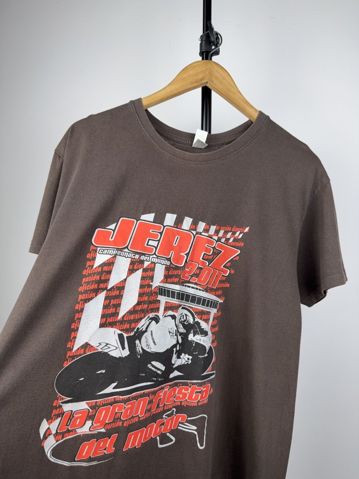 Other Vintage 2011 Jerez Racing T-Shirt Motorcycle GP Spain Moto Size US XL / EU 56 / 4 - 3 Thumbnail