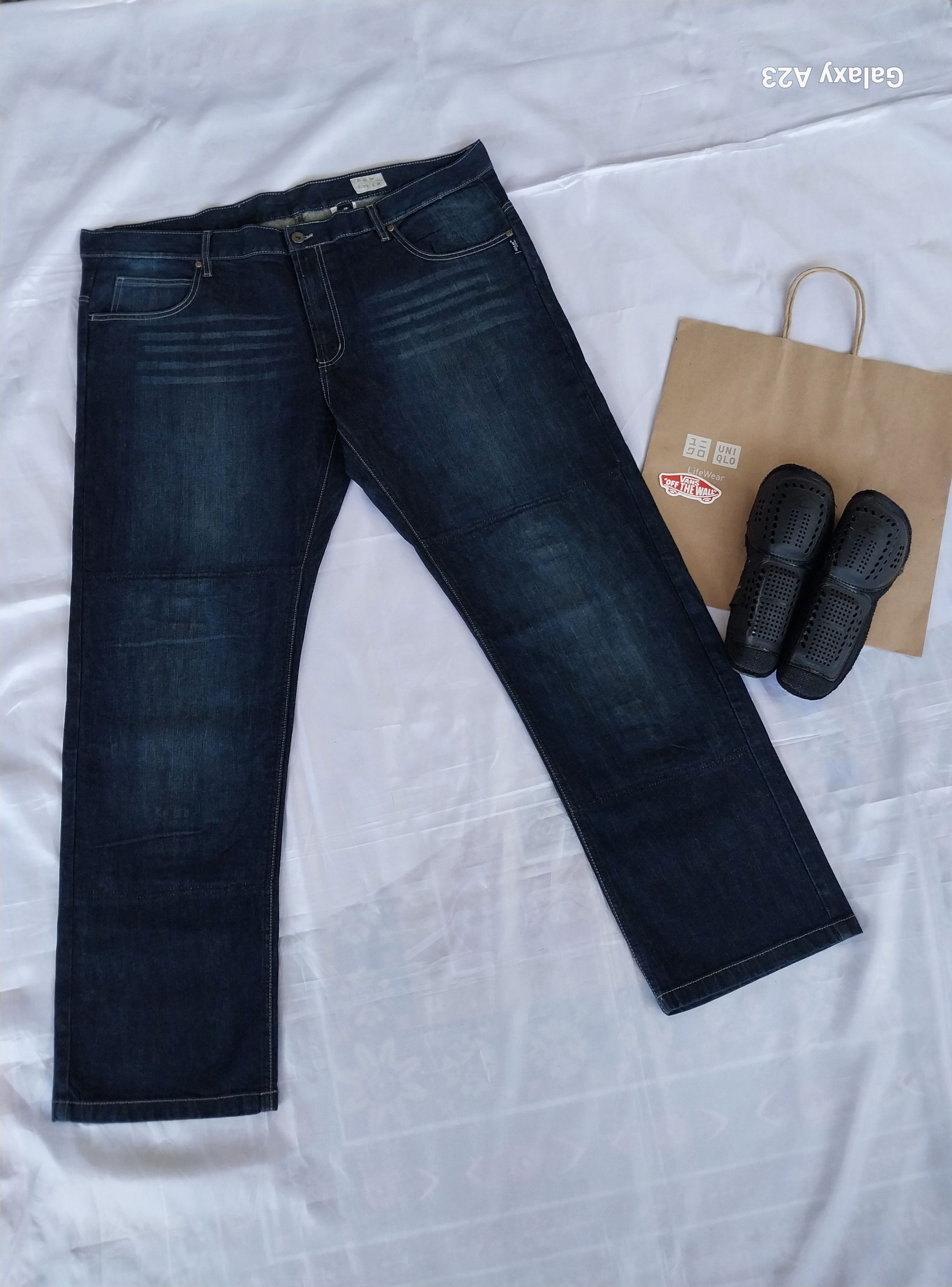 RIDING HIGH KOMINE PK-715 KEVLAR PROTECTION DENIM MOTORCYCLE RIDING Size US 44 / EU 60 - 1 Thumbnail