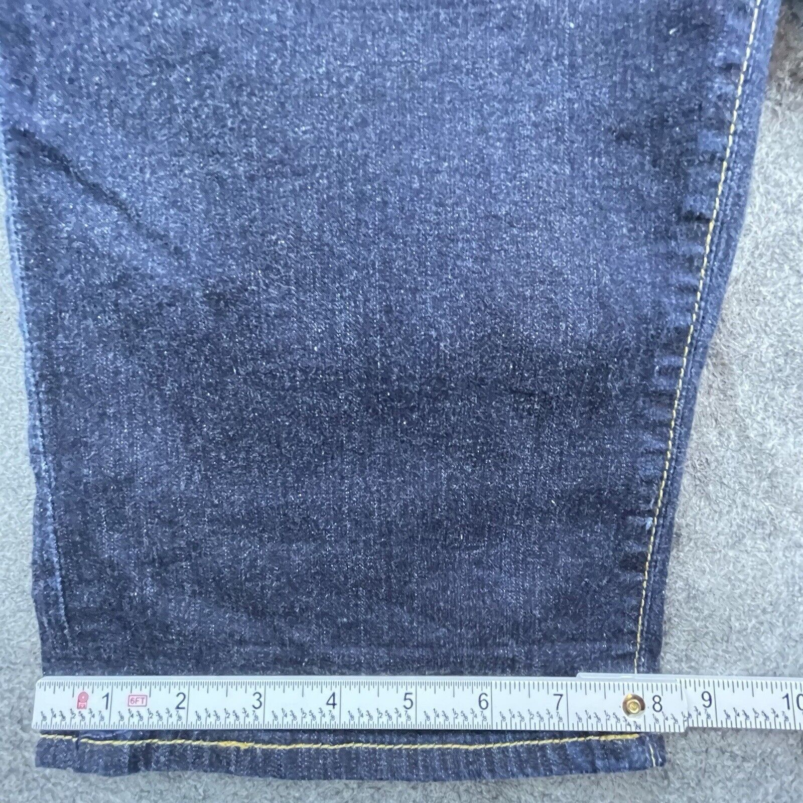 AG Adriano Goldschmied Adriano Goldschmied Jeans Womens 31 The Malibu Crop Bermuda Size 31" - 8 Thumbnail