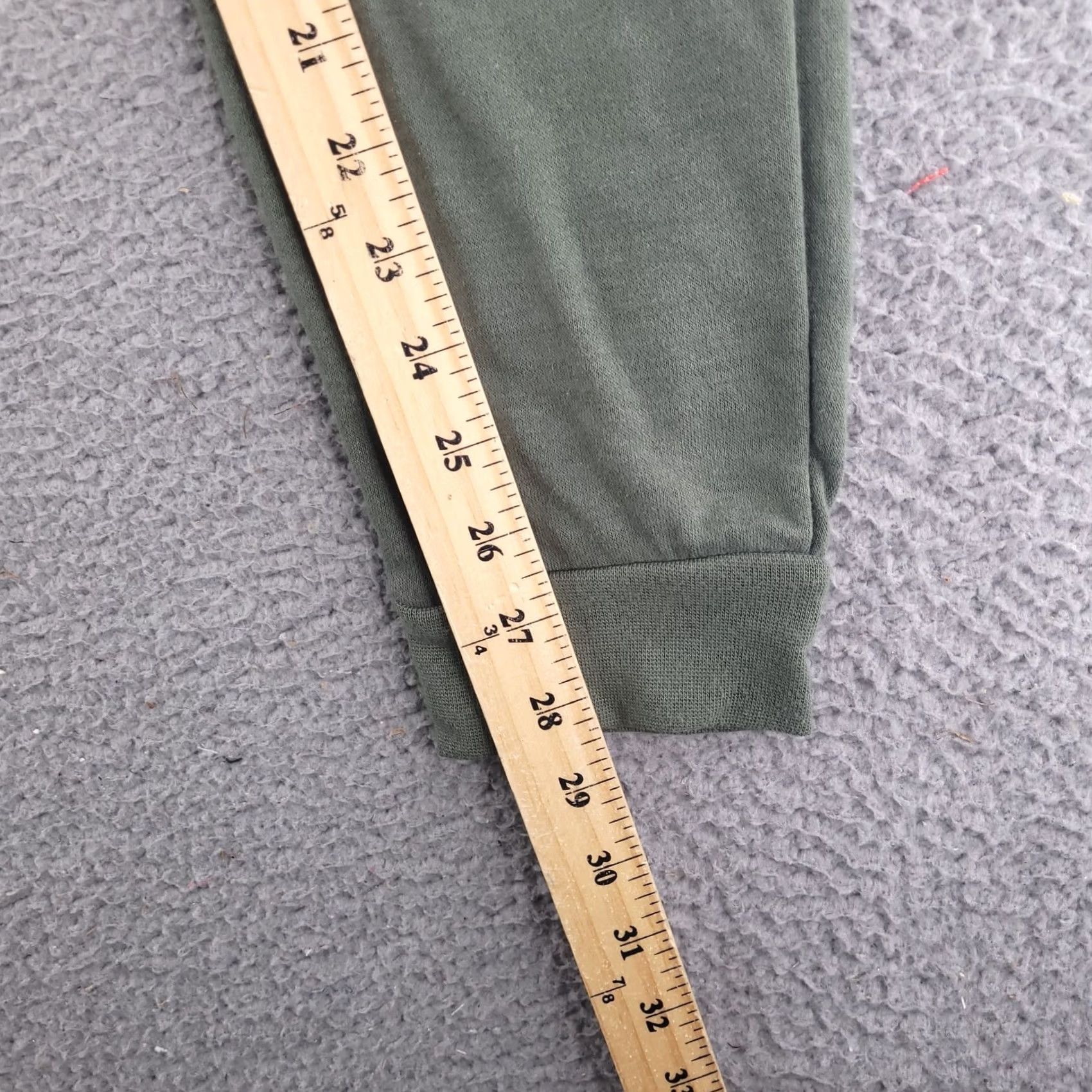 Vintage Naruto Sweatpants Mens Small Green Jogger Tapered Skinny Slim Pants Regular Inseam 28in Drawstring Activewear Size US 29 - 6 Thumbnail