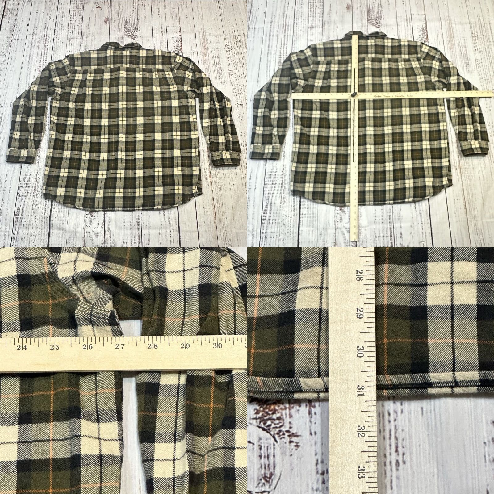 Carhartt Carhartt Workwear Shirt Mens 2XL Green Plaid Button-Down Regular Fit Flannel Long Sleeve Bar Pockets Logo Patch Button-Down Collar Workwear 2XL Mens Size US XXL / EU 58 / 5 - 8 Thumbnail