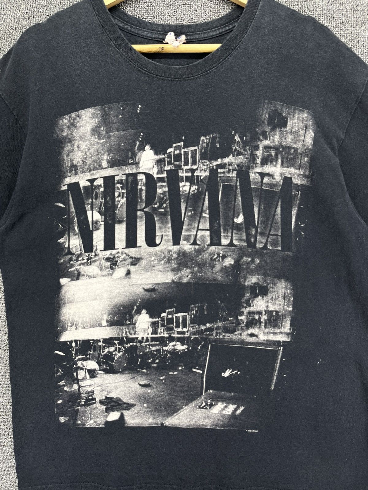 Band Tees Vintage Y2K Nirvana Punk Rock Band Tees T Shirts Size US L / EU 52-54 / 3 - 5 Thumbnail