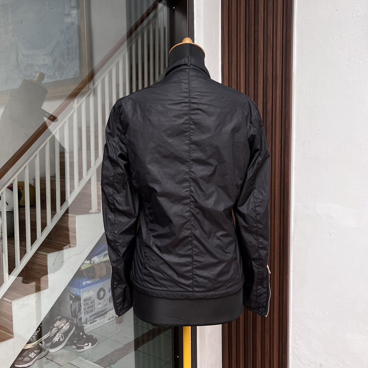 Japanese Brand Japanese Brand Biker Jacket Style "collective union station" Size M / US 6-8 / IT 42-44 - 14 Thumbnail