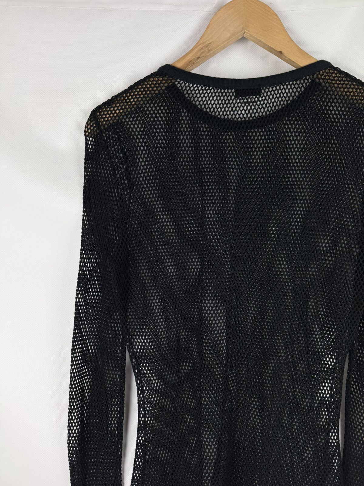 Dolce & Gabbana Dolce&Gabbana Net Mesh See-Through Long Sleeve Top Tunic Size M / US 6-8 / IT 42-44 - 14 Thumbnail
