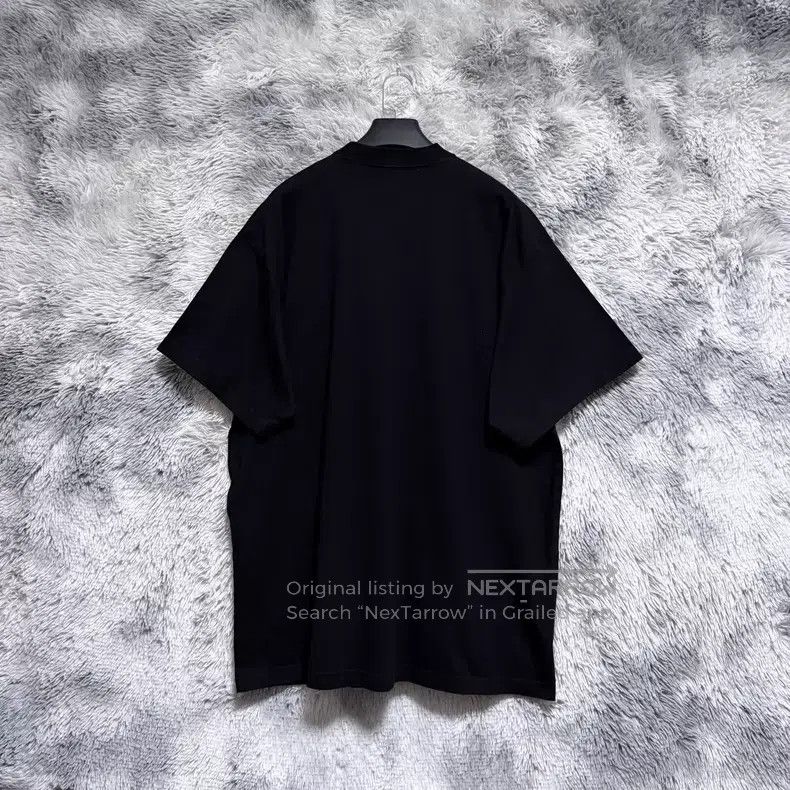Balenciaga Balenciaga Brand logo letter embroidery round-neck short-s Size US M / EU 48-50 / 2 - 2 Thumbnail