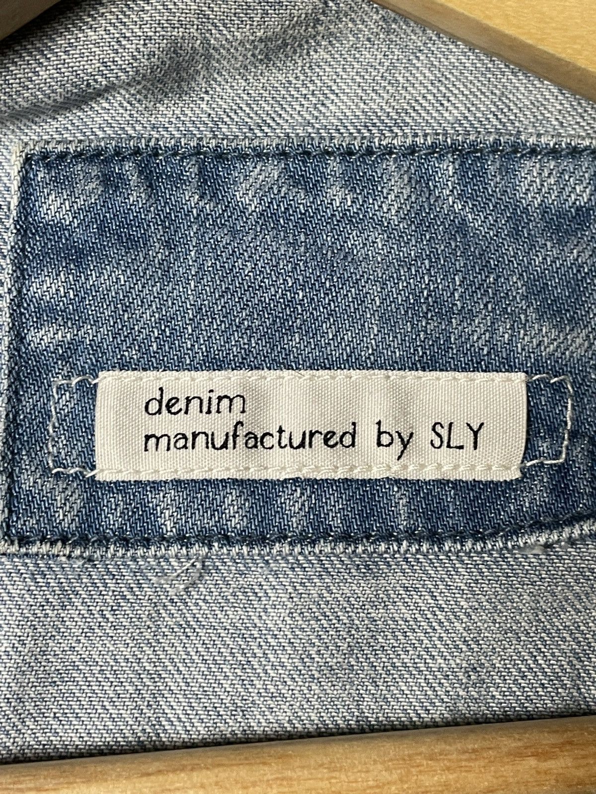 Japanese Brand SLY Denim Jacket Men’s (28) Size US S / EU 44-46 / 1 - 7 Thumbnail