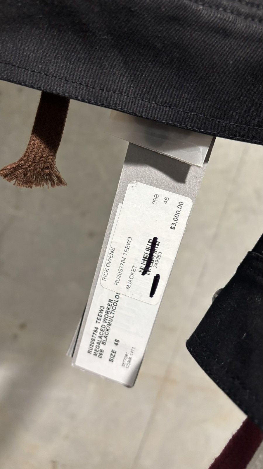 Rick Owens Rick Owens SS20 Tecuatl Megalace Worker Jacket Size US M / EU 48-50 / 2 - 9 Thumbnail
