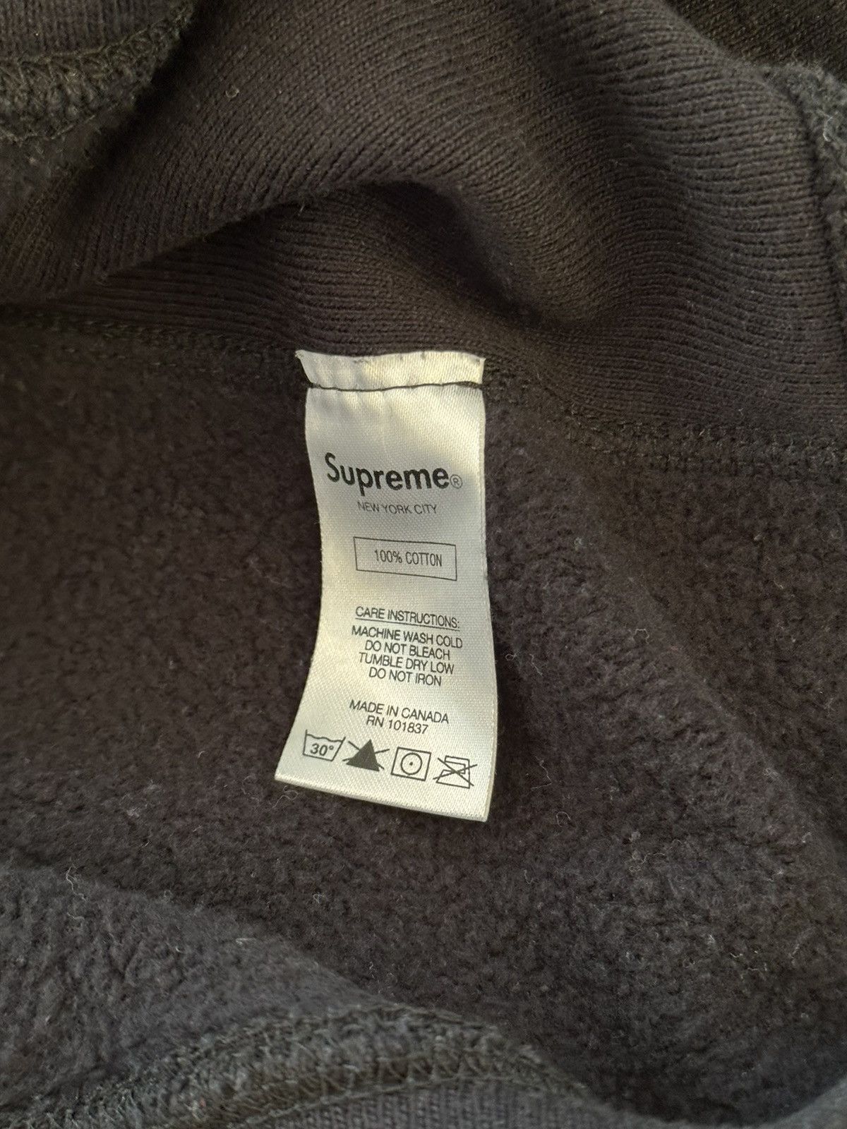 Supreme Supreme Black Box Logo Crewneck Size US M / EU 48-50 / 2 - 7 Thumbnail