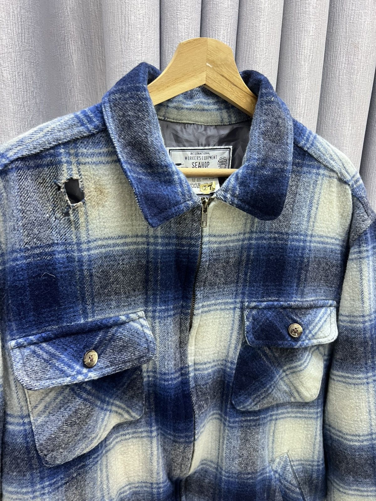 Flannel Vintage Flannel Zipper Jacket Travis scott Size US XL / EU 56 / 4 - 2 Thumbnail