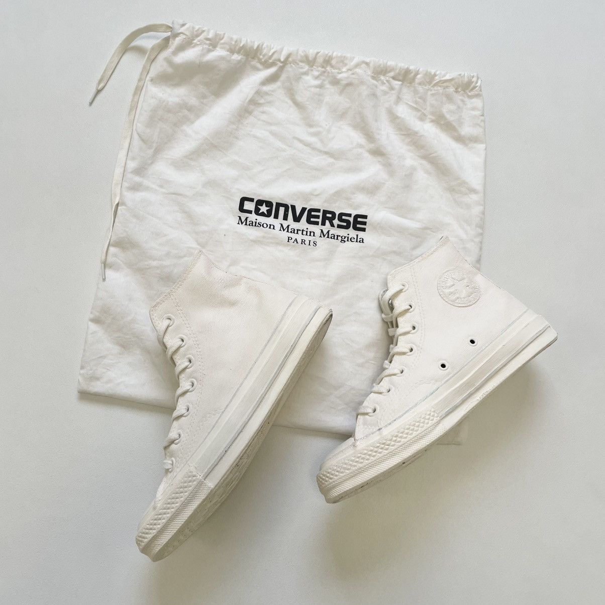 Converse × Maison Margiela S/S 14 Painted Chuck Taylor Sneakers Size US 7 / IT 37 - 1 Thumbnail
