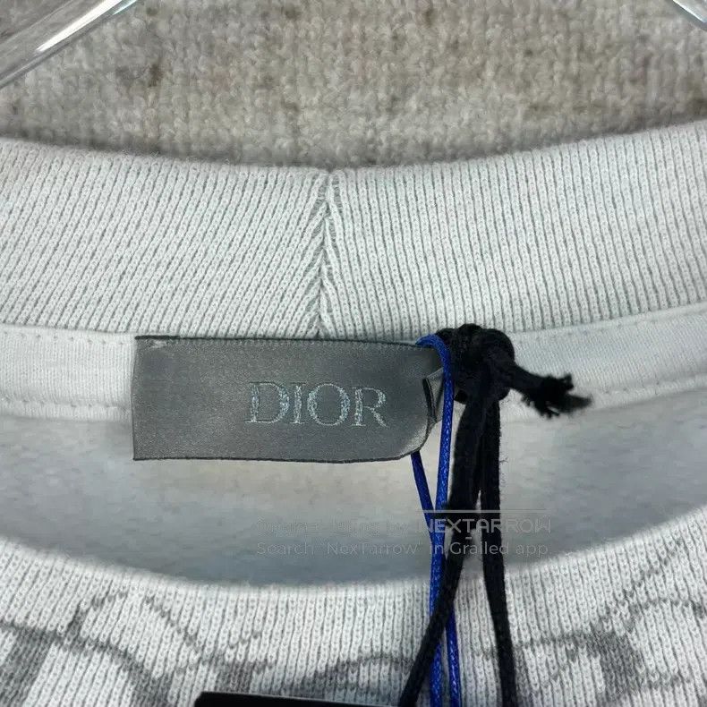 Dior Dior SS23 Long-sleeved pullover sweatshirt with letter pri Size US S / EU 44-46 / 1 - 4 Thumbnail