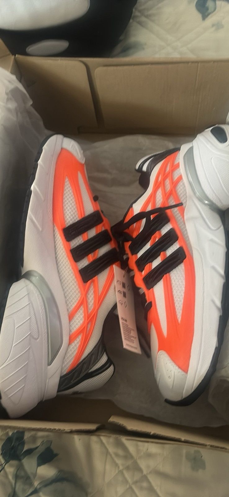 Adidas Orange and white adidstar 2.0 Size US 8 / EU 41 - 4 Thumbnail