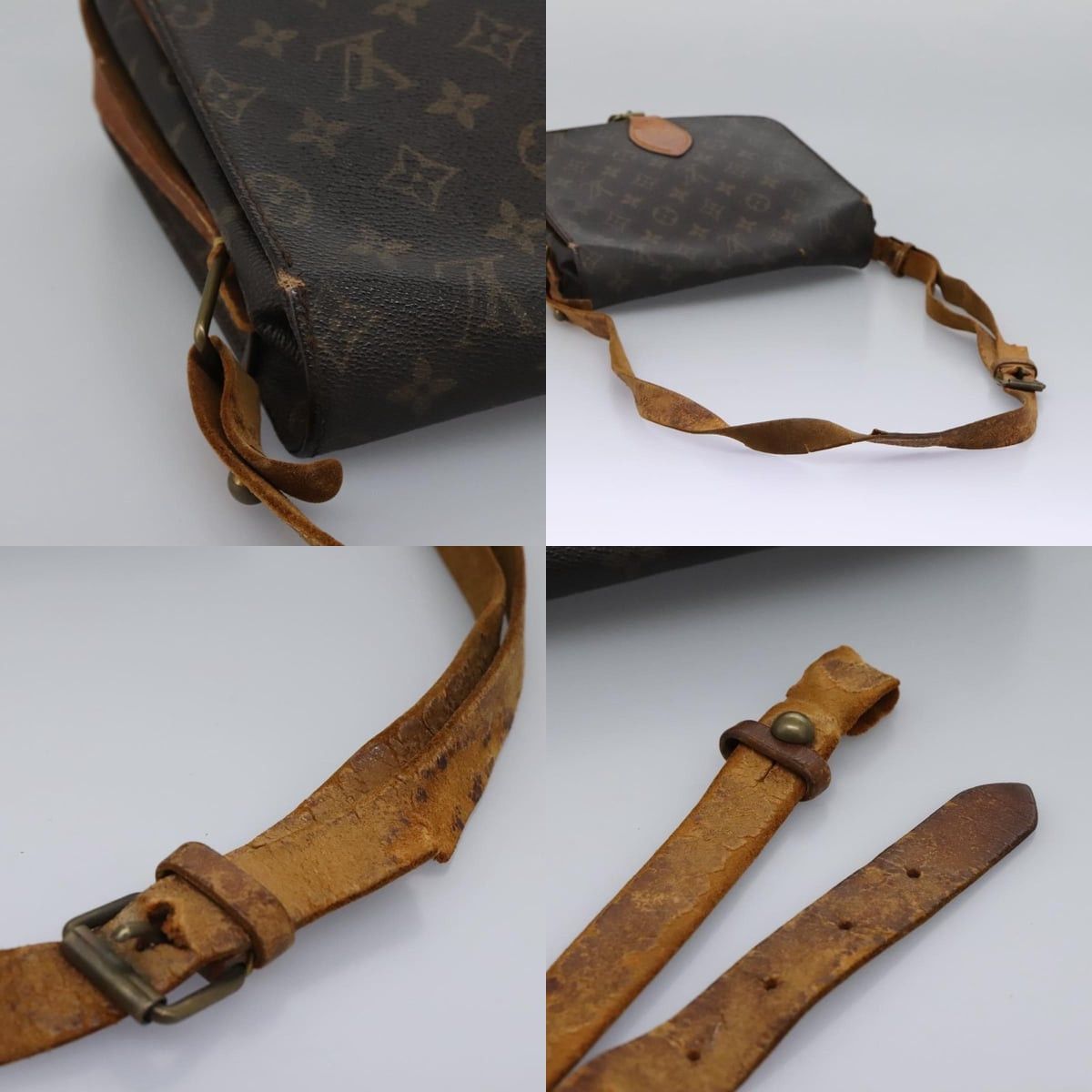 Louis Vuitton LOUIS VUITTON Monogram Cartouchiere GM Shoulder Bag M51252 Size ONE SIZE - 10 Thumbnail
