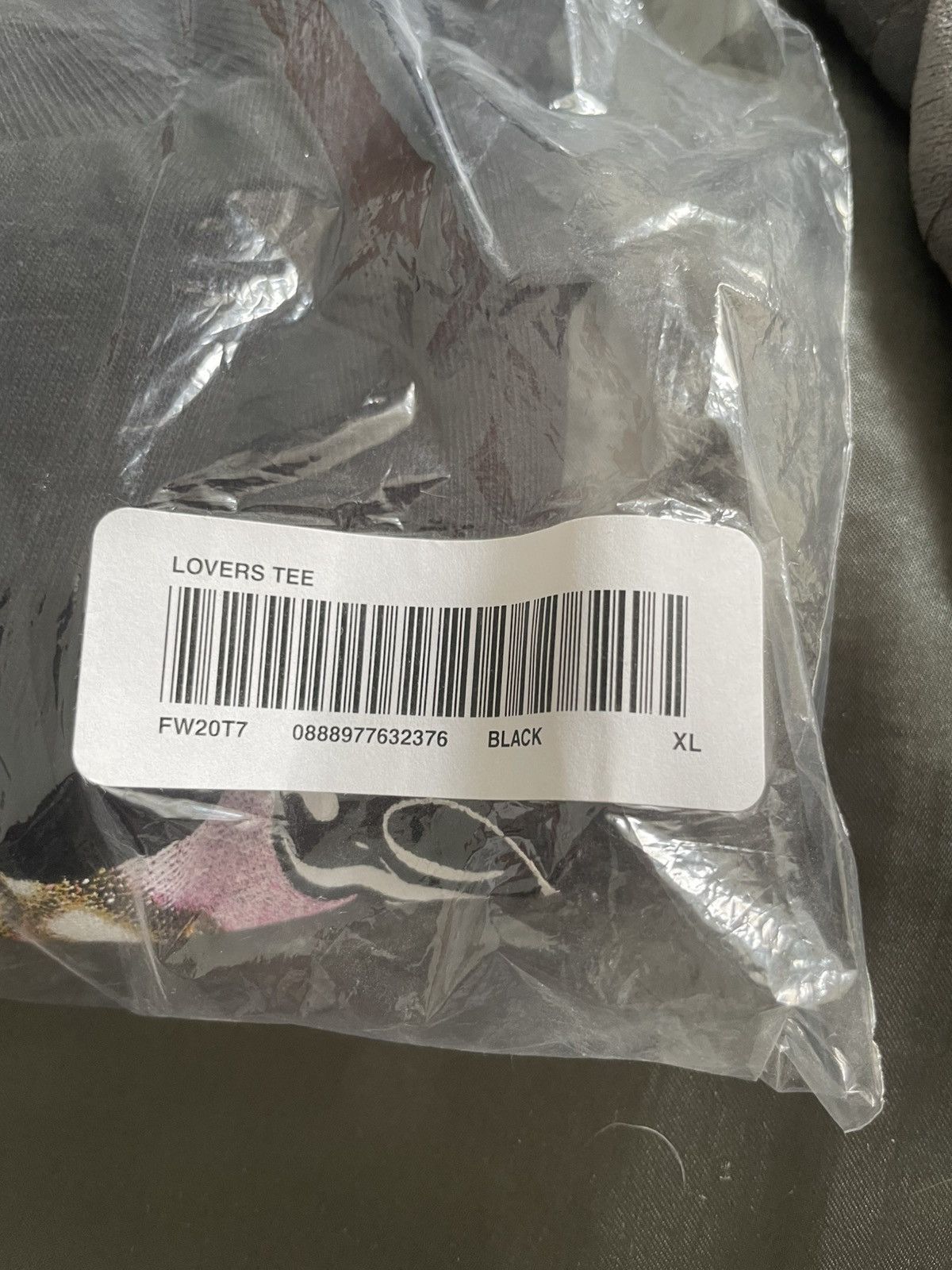 Supreme Supreme Lovers Tee FW20 Size US XL / EU 56 / 4 - 4 Thumbnail