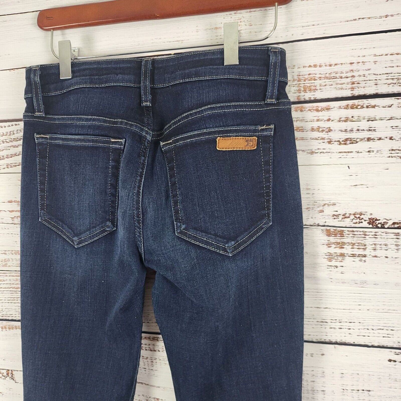 Joe's Joes Skinny Ankle Jeans 26 Womens Mid Rise Dark Wash Denim Size 26" / US 2 / IT 38 - 8 Thumbnail