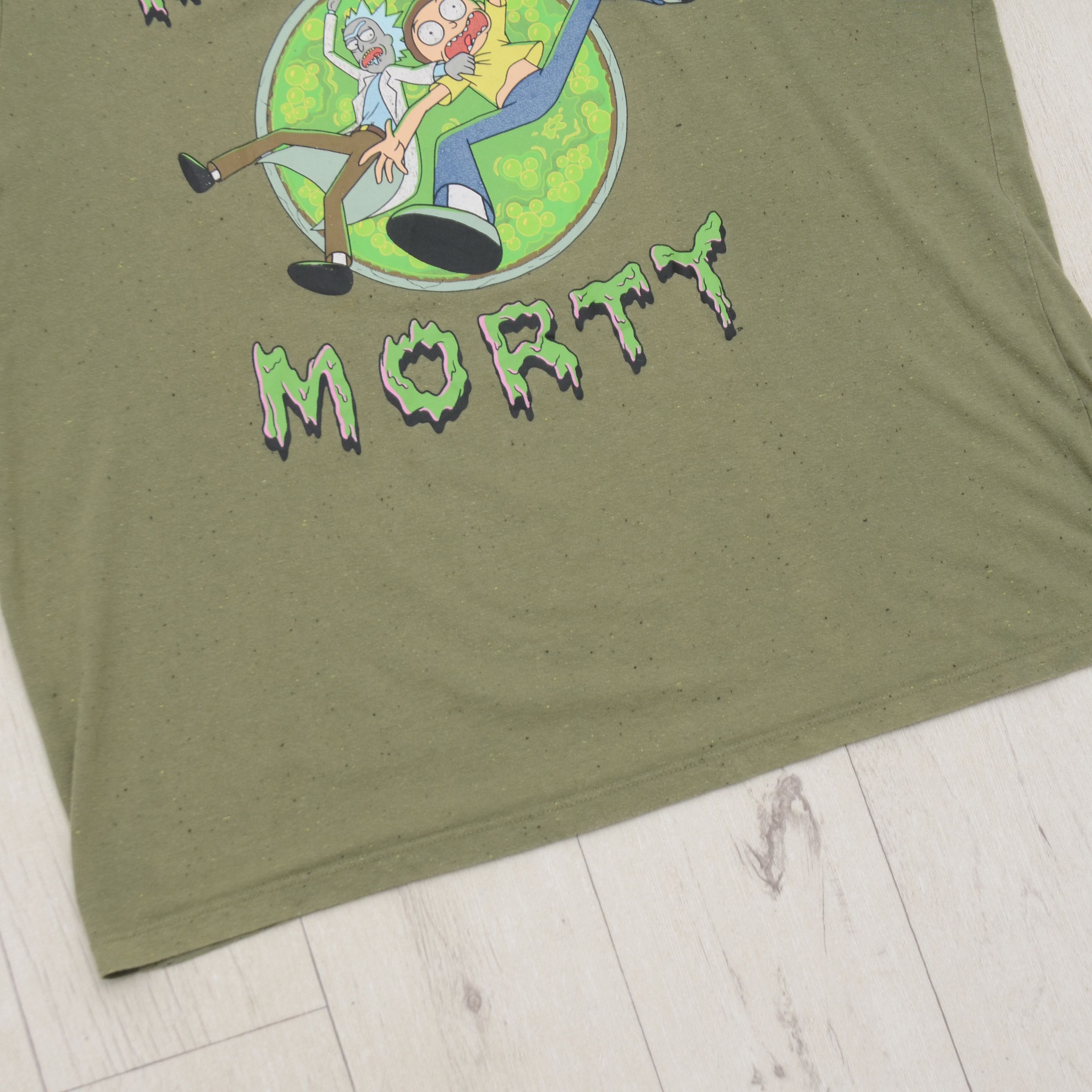Cartoon Network Rick and Morty Men's T-Shirt Graphic Tee Cartoon Fan Merch Size US XL / EU 56 / 4 - 5 Thumbnail