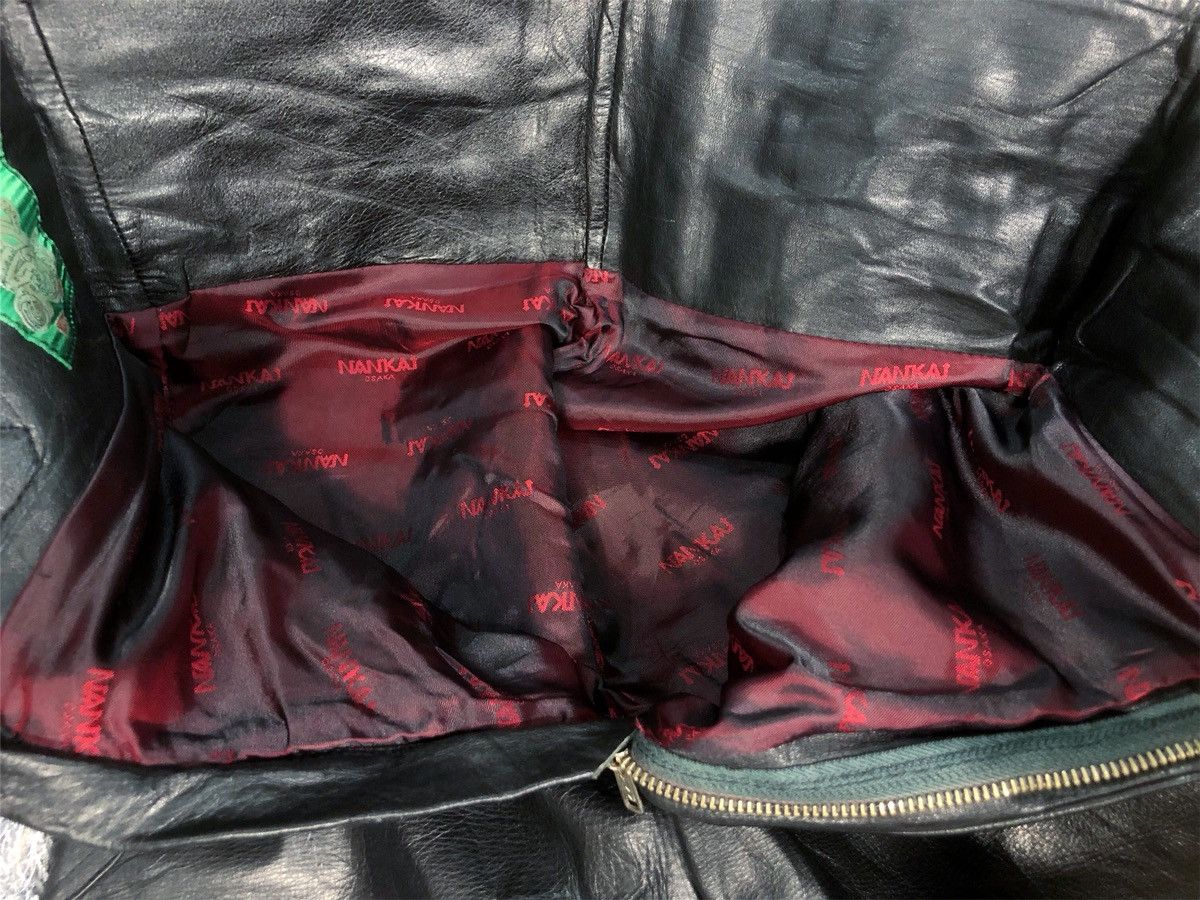 Japanese Brand Rare Vintage Nankai Japan Genuine Leather Motorcycle Pants Size US 29 - 13 Thumbnail