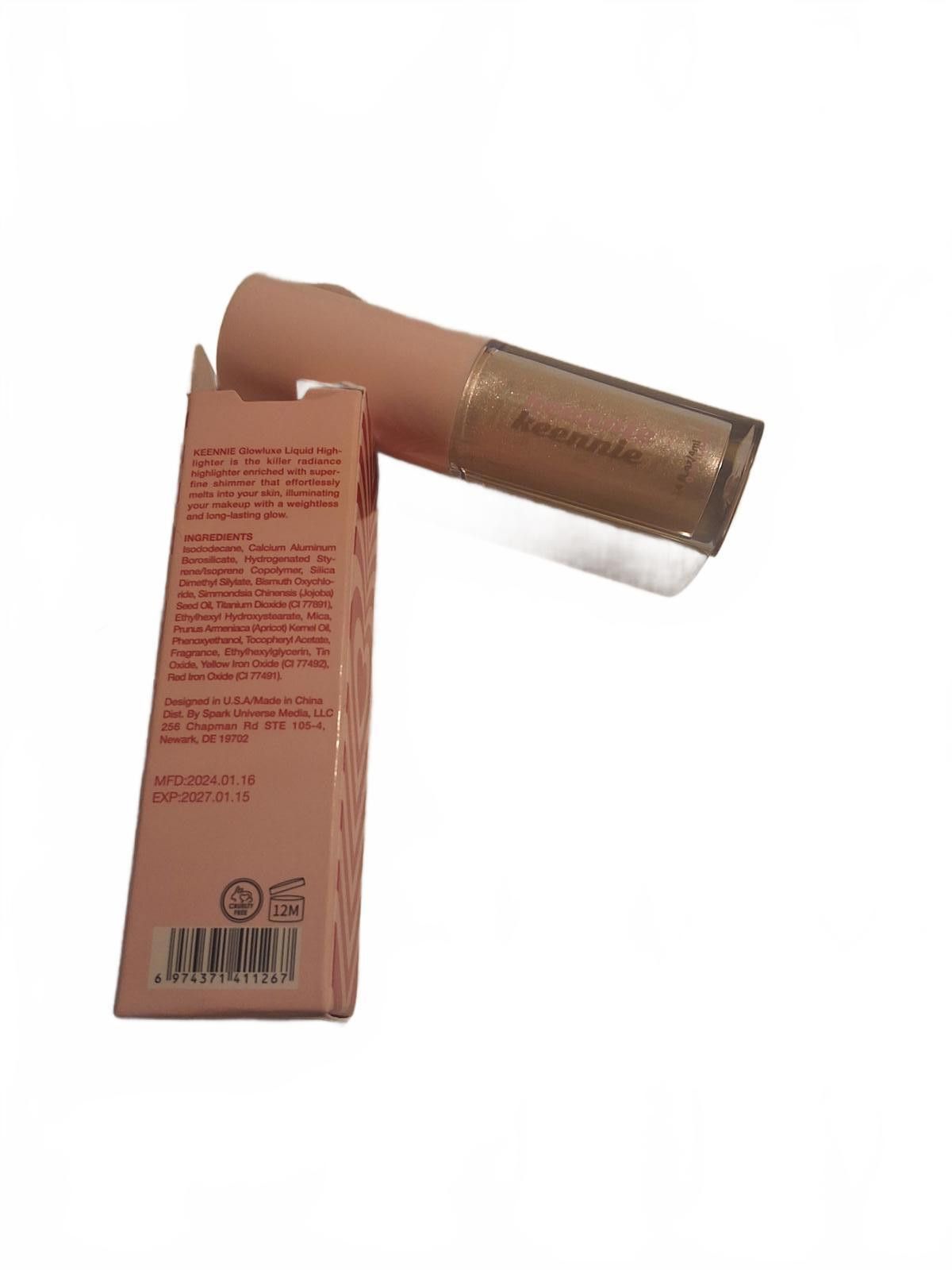 KEENKEEE Glow Up Fast! Keennee Liquid Highlighter - Shine Bright! Size ONE SIZE - 4 Thumbnail
