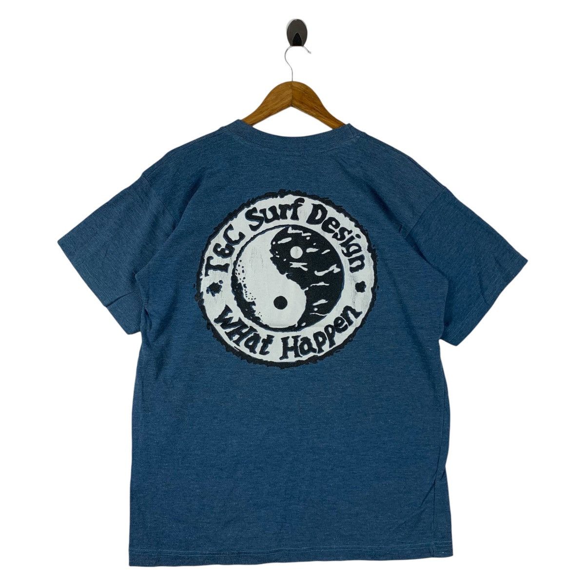 Other Vintage 90s TOWN & COUNTRY big back hit Surfing tee Size US M / EU 48-50 / 2 - 1 Thumbnail