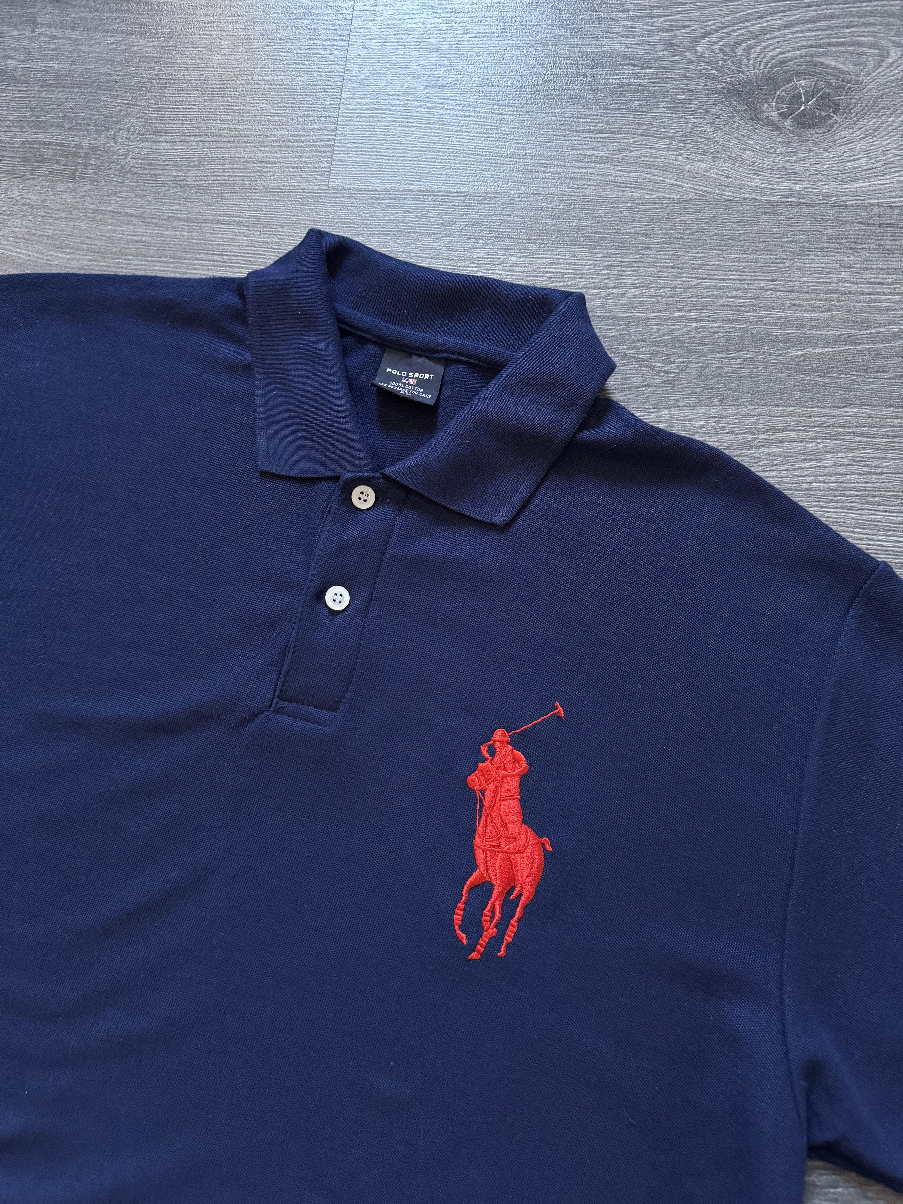 Polo Ralph Lauren Vintage Ralph Lauren Big Pony Polo Sport T-Shirt Size XL Size US XL / EU 56 / 4 - 4 Thumbnail