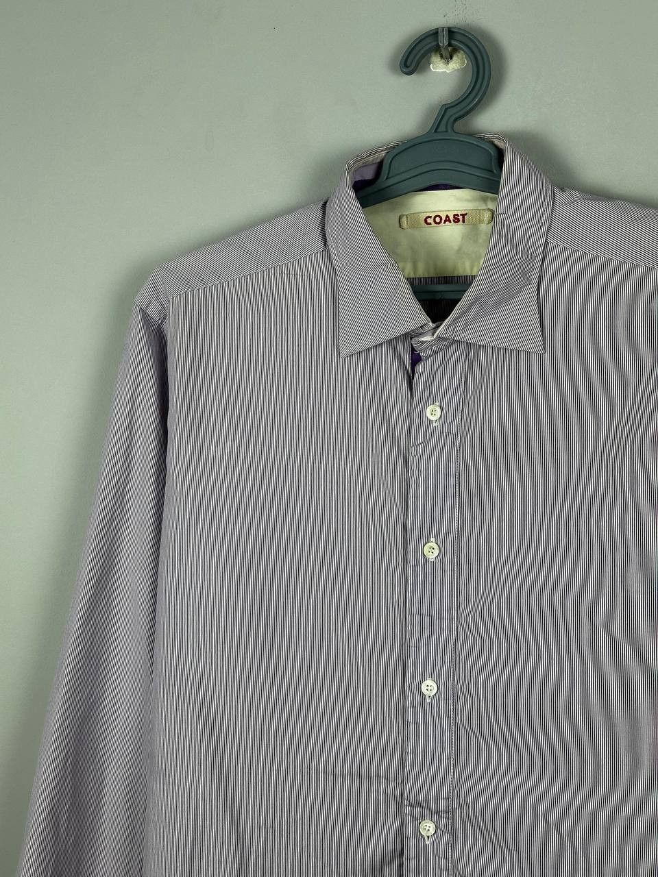 Vintage Coast Designer Stripped Vintage Shirt Size US XL / EU 56 / 4 - 2 Thumbnail